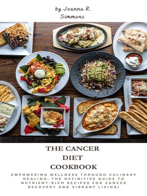 cover image of The cancer diet cookbook